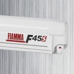 Fiamma F45s 4.00 x 2.50 Beyaz Kasetli Duvar Tipi Karavan Tentesi